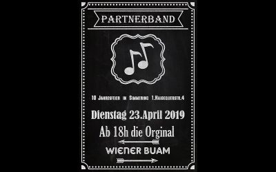 Partnerband feiert 10-jähriges Jubiläum!
